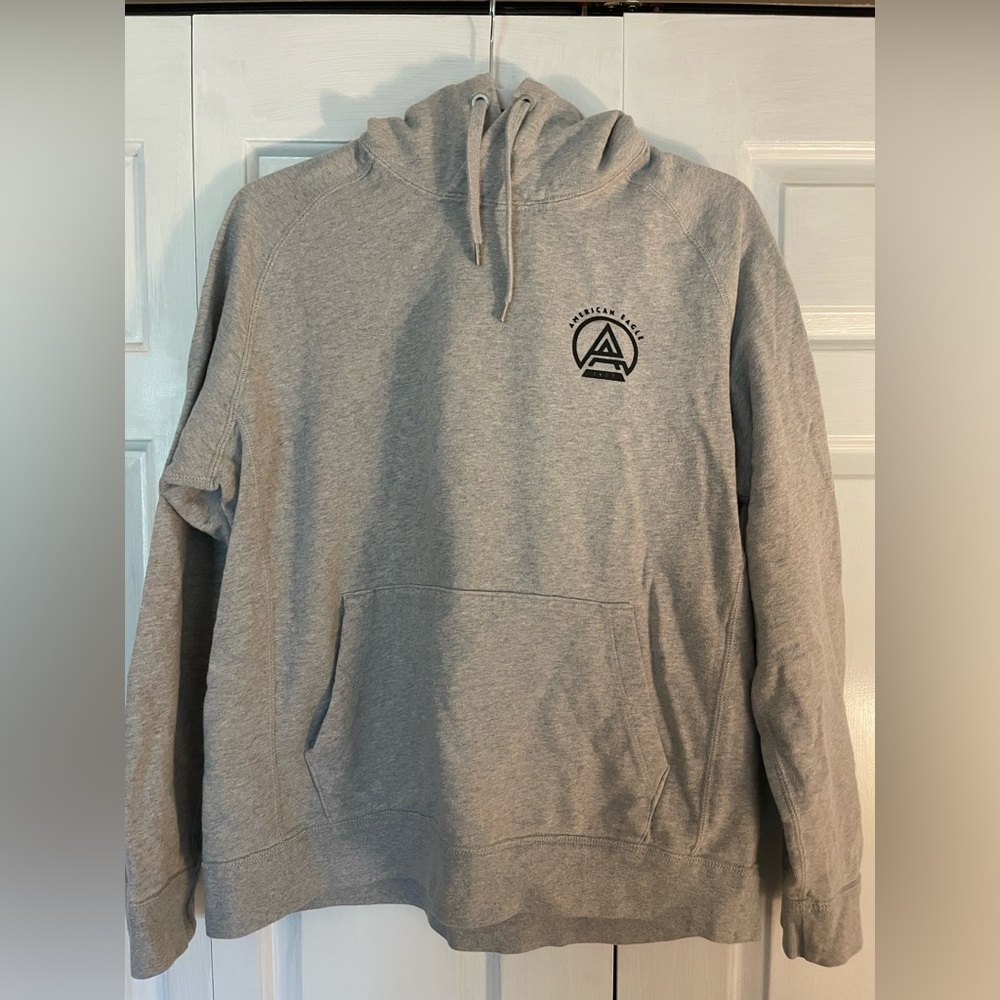 American Eagle Outfitters Gray Sweatshirt Hoodie